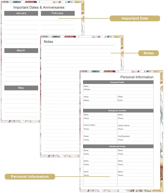 Undated Daily Planner 5.8"x8.5" - Image 5