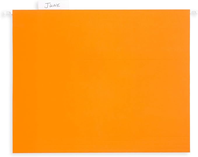 Blue Summit Hanging File Folders, Letter Size, 50 Per Box - Image 7