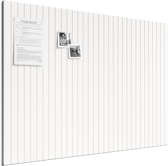 Bumusty Large Cork Board Alternative-48 x 36" Felt Bulletin Board Tiles by BUMUSTY