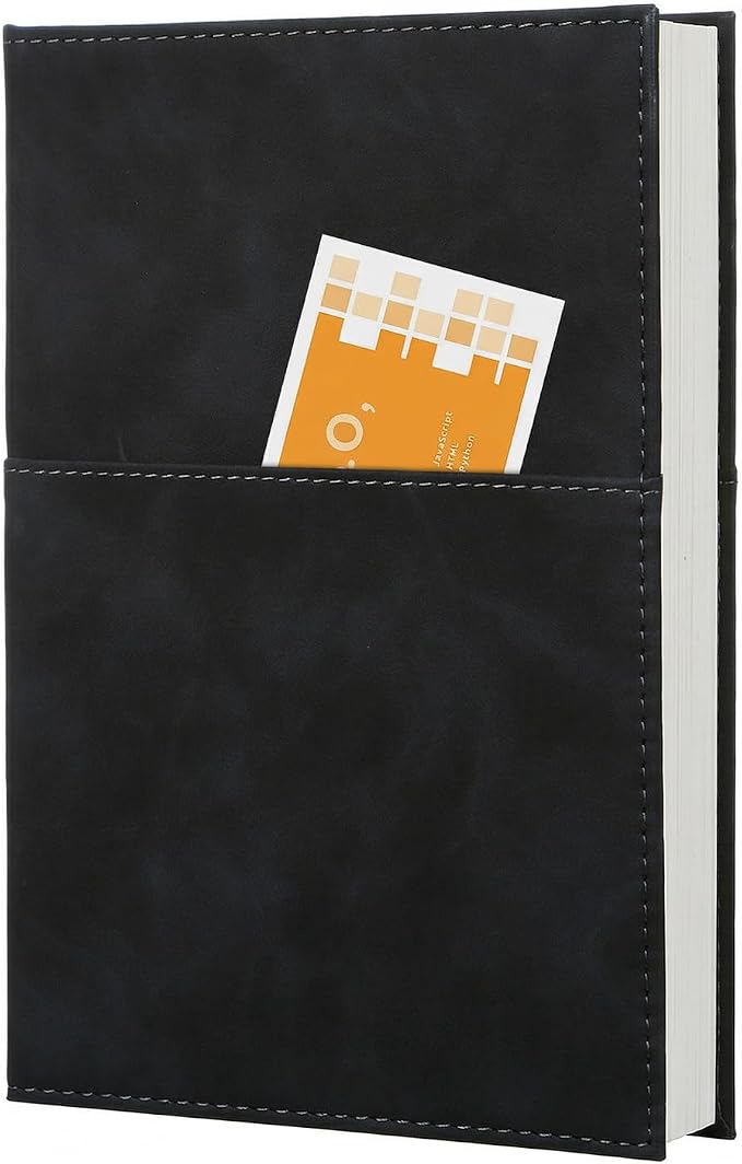 Comix Lined Journal for Men Women, 240 Pages 5.6" x 8.3" Journaling Notebook by Comix