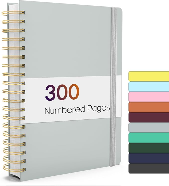 Forvencer A4 Lined Spiral Journal Notebook by Forvencer