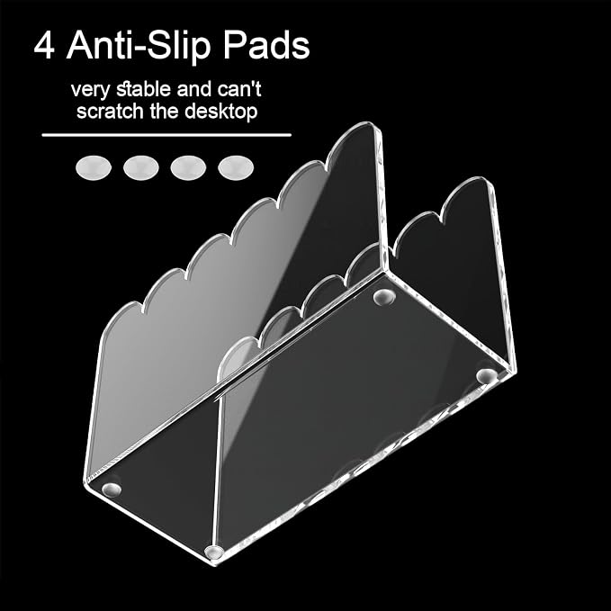 YAGELI 1-Slot Acrylic Mail Organizer - Image 4
