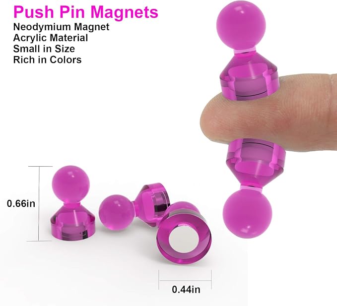 Ant Mag Magnetic Push Pins Strong Push Pin Magnets - Image 2