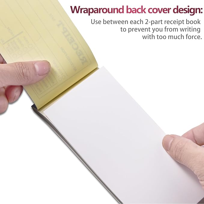 XKDOUS 6 Pack Receipt Book - Image 4
