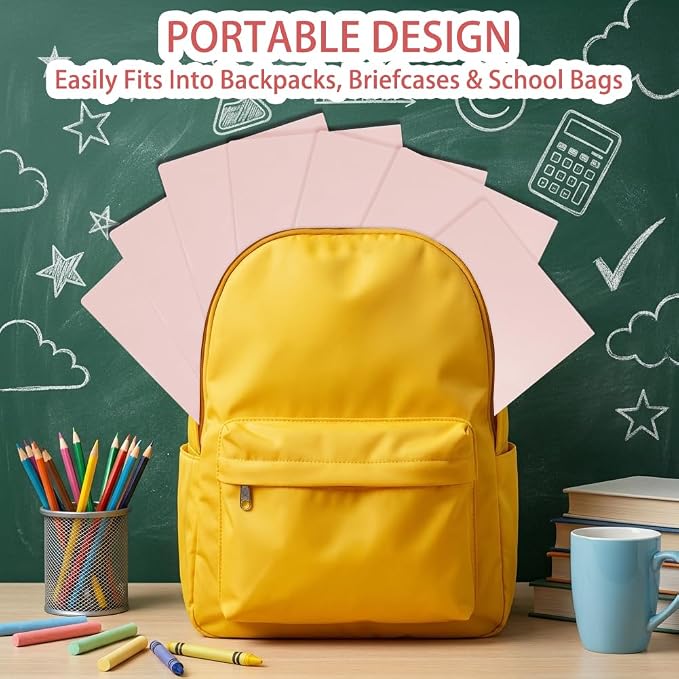 Plastic File Folders with 2 Pockets, File Folders Letter Size 8.5x11 inches - Image 6