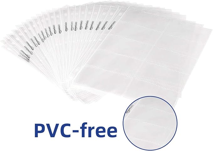 Amazon Basics Business Card Protector Pages - Image 2