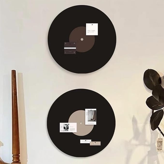 Vinyl Record Felt Bulletin Board - Image 4
