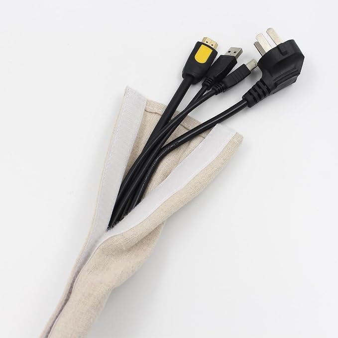 Fabric Cord Cover, Chandelier Lighting Wire Cord Cover - Image 4