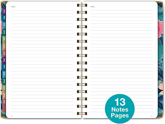 HARDCOVER Academic Year 2026-2027 Planner: 14 Months 5.5"x 8" Daily Weekly - Image 7