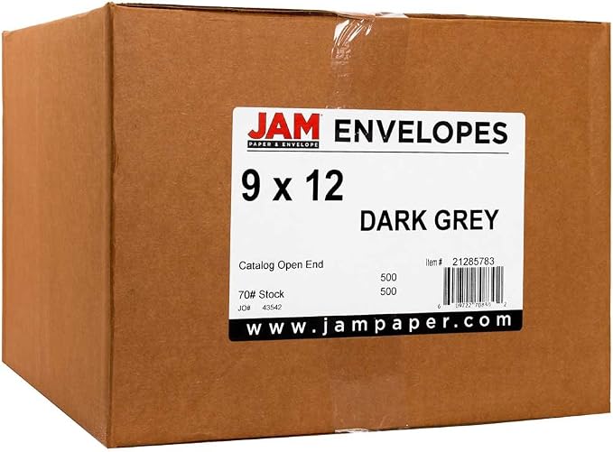 JAM PAPER 9 x 12 Open End Catalog Premium Envelopes - Image 3