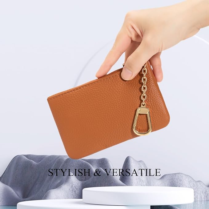 Full Grain Leather Coin Purse - Image 2