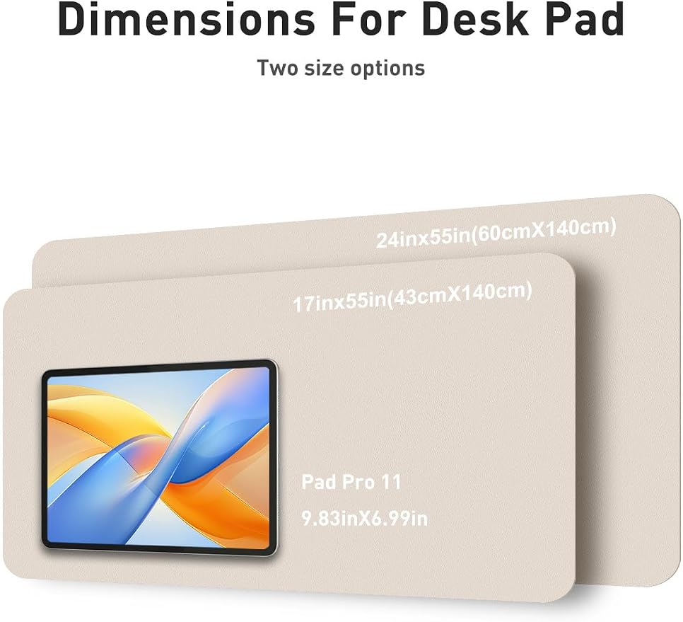 Aothia Faux Leather Desk Mat - Image 5