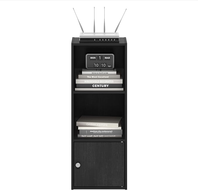 Furinno LUDER Book Shelf, 3-Tier Modern Bookshelf, Bookcase - Image 6