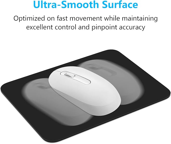 Dapesuom Small Mouse Pad, 6 x 8 Inch Thick Rubber Premium-Textured Non-Slip - Image 5