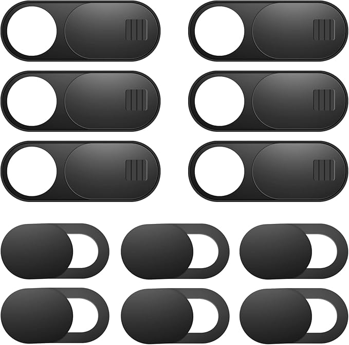 ZUCUCUC Laptop Camera Cover Slide, 12 Pack Webcam Cover, Phone Camera Cover by ZUCUCUC