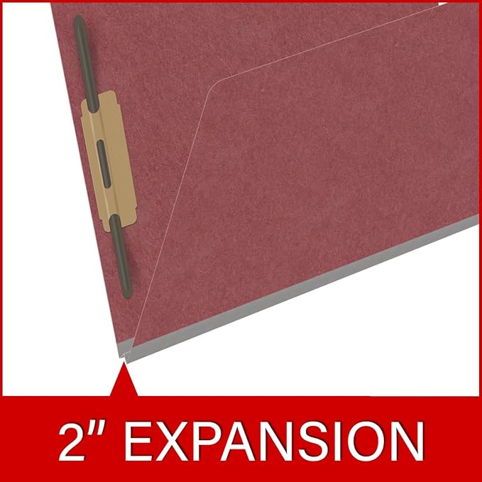Ecom Folders End Tab Pressboard File Folders | Legal Size 25 Pt Stock - Image 7