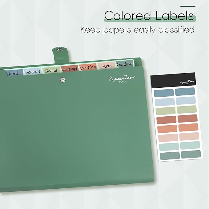 Sooez Elegant Accordion File Organizer - Image 4