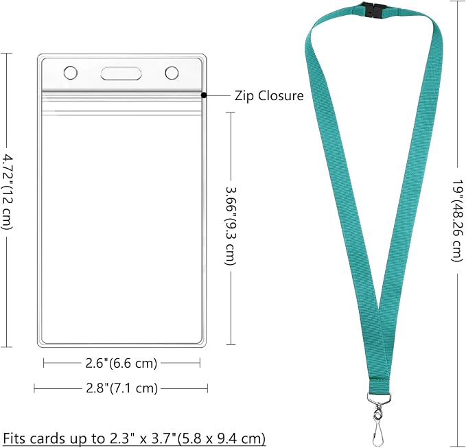 12-Pack Peacock Breakaway Lanyards - Image 3