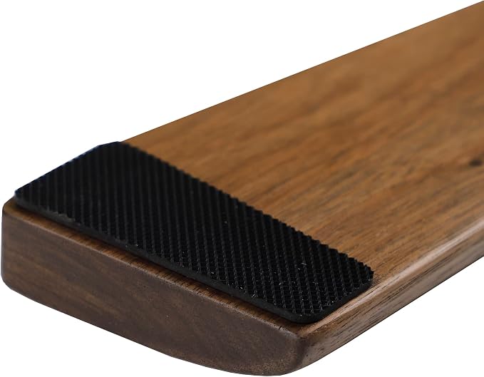 Ergonomic Wooden Wrist Rest Solid Wood Walnut - Image 5