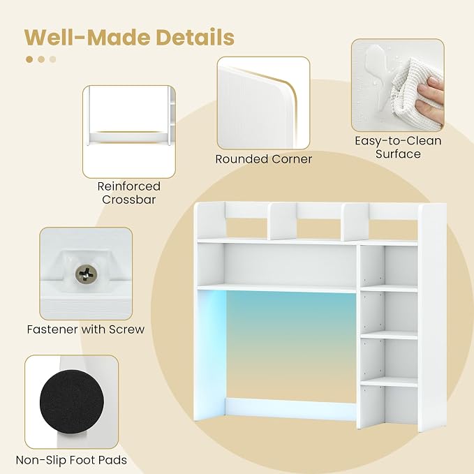 Tangkula Desktop Bookshelf - Image 9