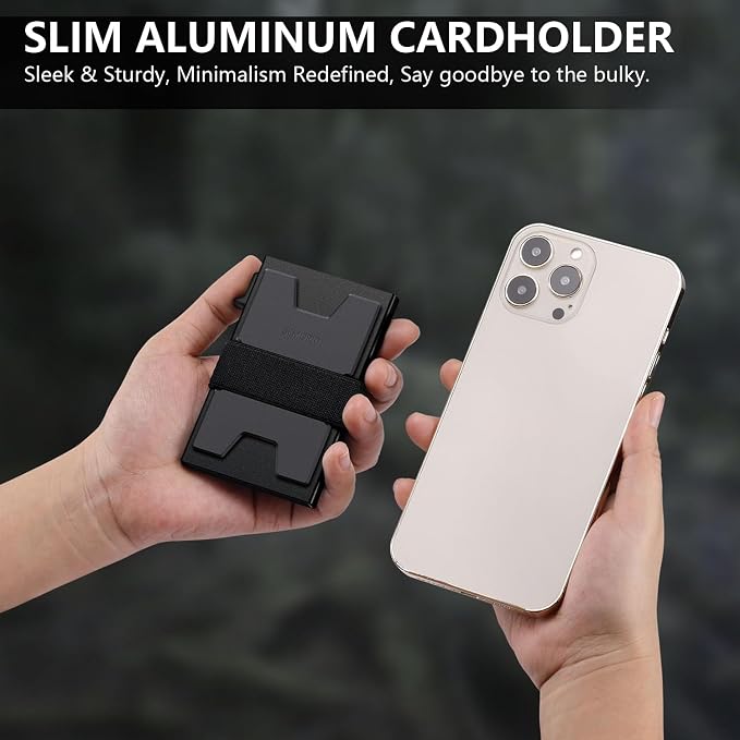 SEMORID Slim Aluminum Card Holder Wallet - Image 4