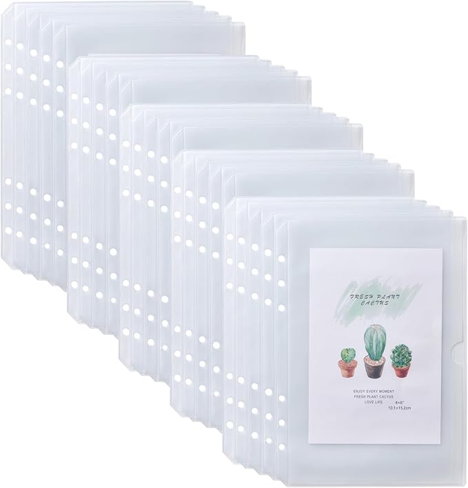 Umsicht 25pcs A5 Binder Pockets by umsicht
