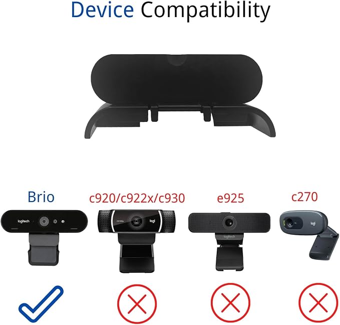 Webcam Cover Compatible with Logitech Brio 4K Webcam, Camera Lens Privacy - Image 3