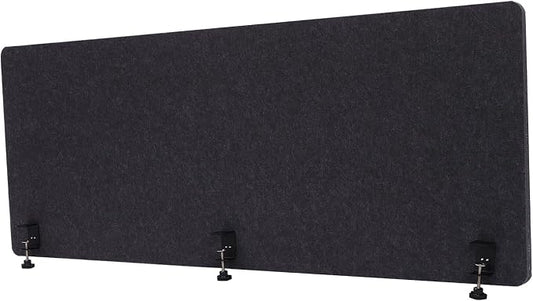 DouSeiAi Clamp-On Desk Divider, Desk Privacy Panel, Office Sound Absorbing by DouSeiAi