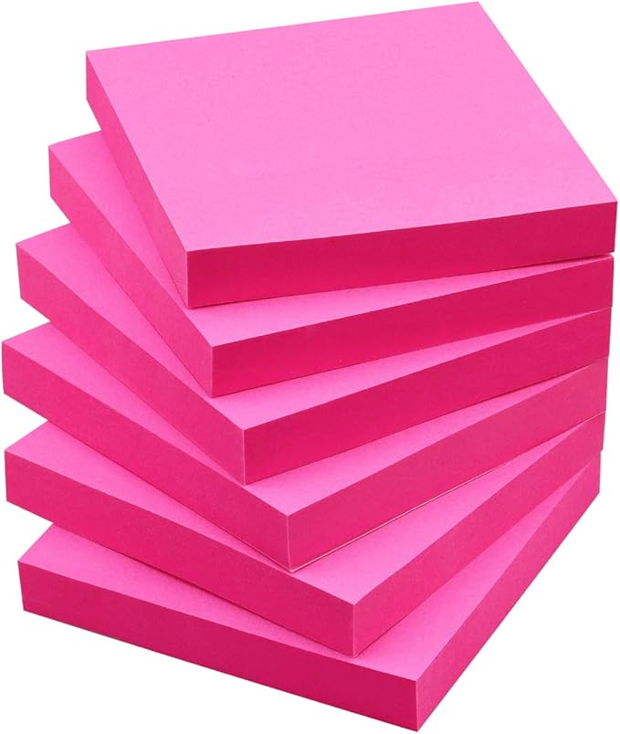 Sticky Notes 3x3 Self-Stick Notes Pads by OSBOO