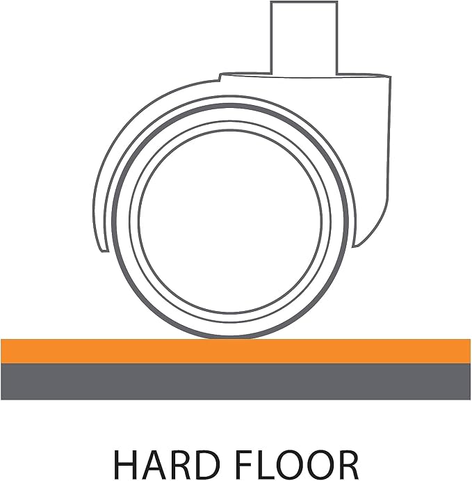 Staples Office Chair Mat, Hard Floors, Textured Underside, Extended Under-Desk - Image 5