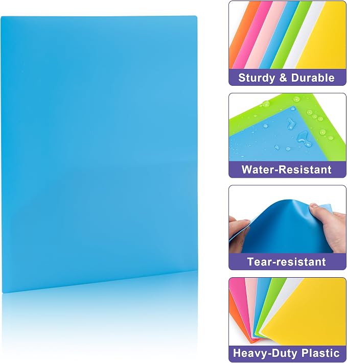 BOOMIBOO Colored Plastic Folders - Image 3