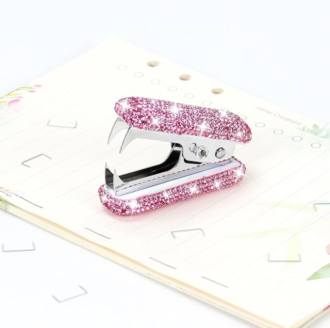 Multibey Rhinestone Staple Remover, Handmade Bling Crystal Cute Remover Tool - Image 3