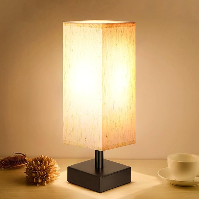 aooshine Small Table Lamp for Bedroom by Aooshine