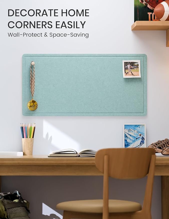 Fluxynara Bulletin Board, Foldable Felt Pin Board - Image 4