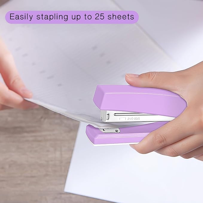 Stapler 25 Sheet Capacity with 1000 Staples and Staple Remover - Image 3