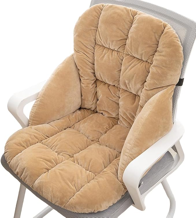 LYFJMUS High Back Office Chair Cushion Soft Desk Chair Pad by Unknown