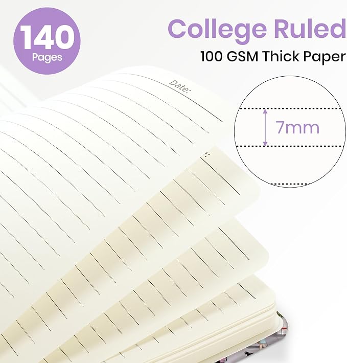 ZOTIA Lined Spiral Journal Notebook - Image 2