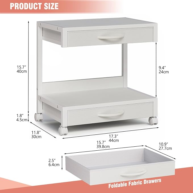 VENNQD 2-Tier Desktop Printer Stand - Image 6