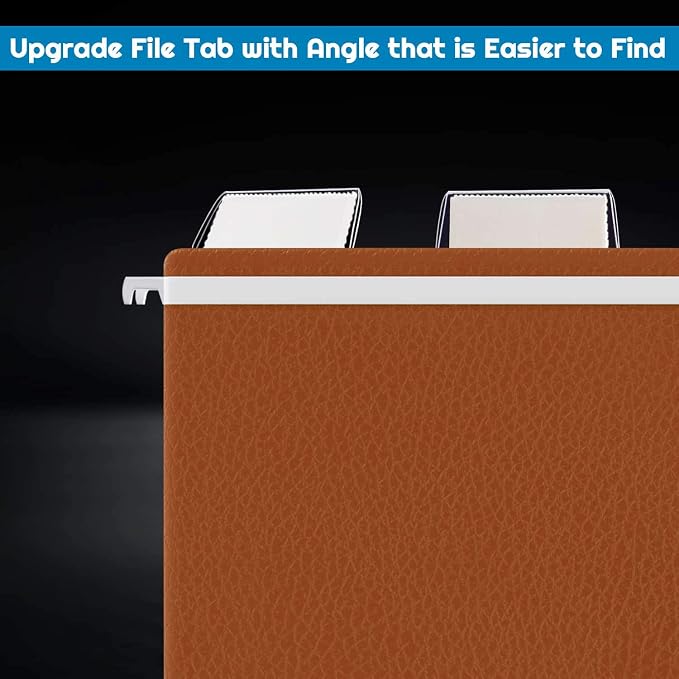 File Folder Tabs, Selizo 100 Sets Hanging File Folder Labels 2" Tabs and Inserts - Image 5