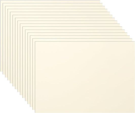 Guakicae 60 Sheets Cream Cardstock 5 x 7 Ivory Paper, 300gsm/110lb Heavyweight by Guakicae