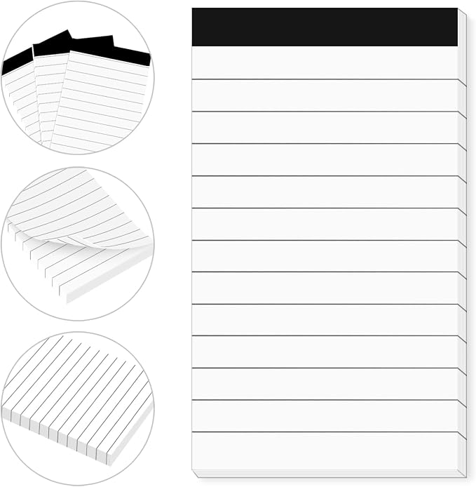 amassan 9 Pack 2.4 X 4 Inch Note Pad, Small Notepads - Image 2