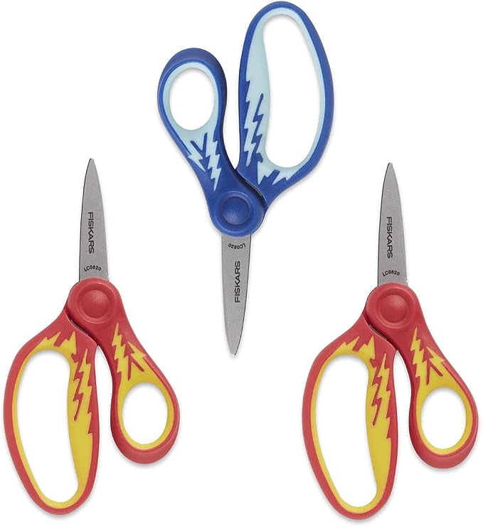 Fiskars 5" SoftGrip Pointed-Tip Scissors by Fiskars