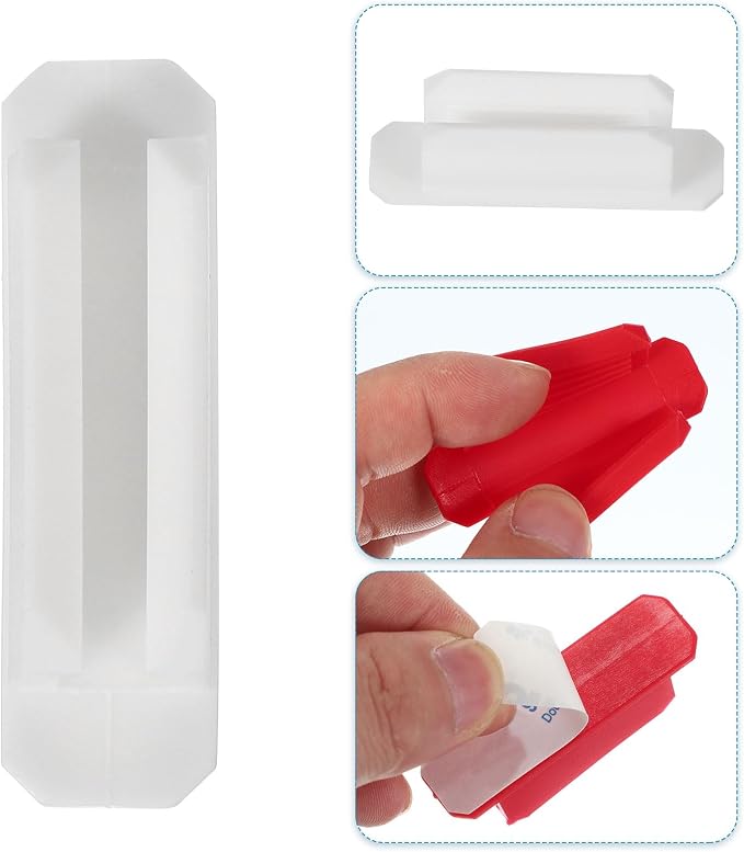 PATIKIL Pen Holder for Desk, 30 Pack Adhesive Pencil Holders Silicone Pencil - Image 3
