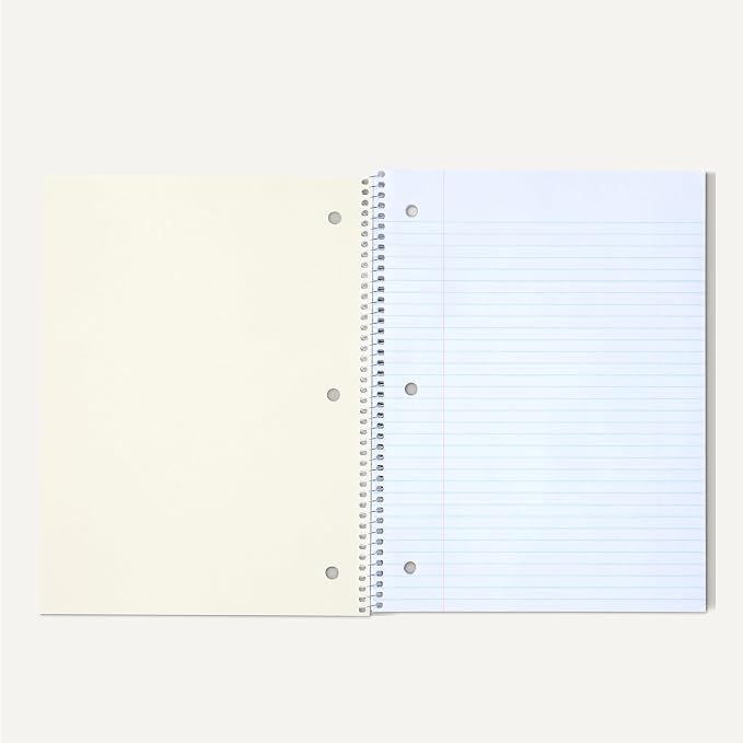 Amazon Basics College Ruled Spiral Notebook, - Image 4