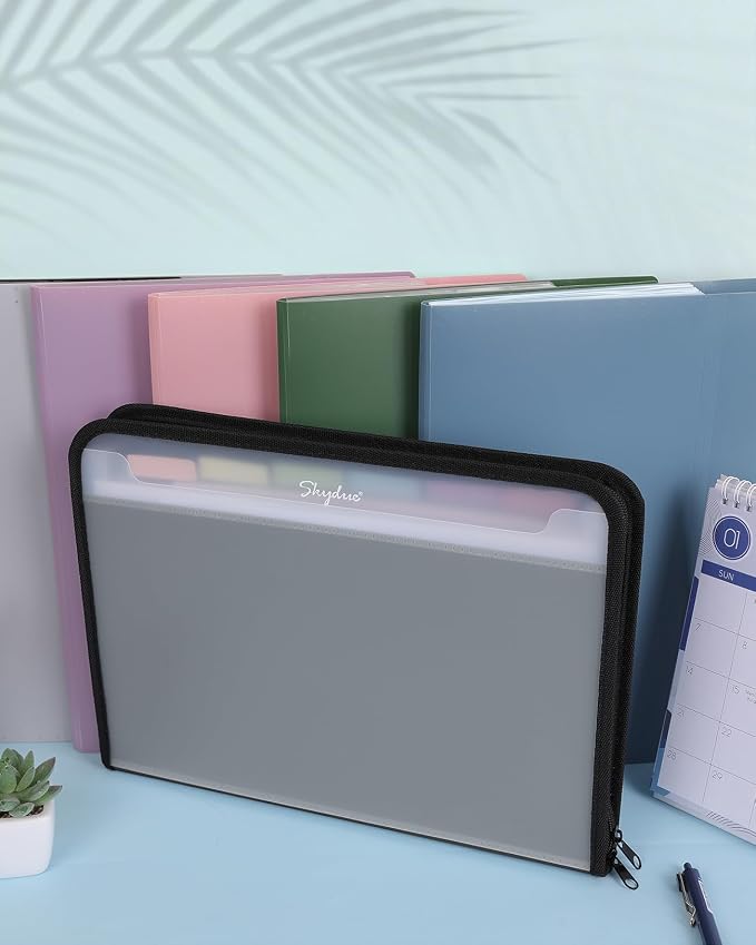 SKYDUE Accordion File Organizer, 7 Pocket Expanding File Folder - Image 8