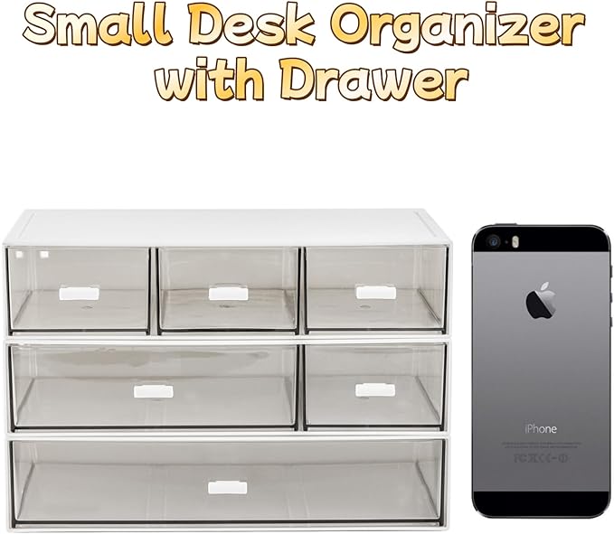 Lyellfe 3 Tier Small Desk Organizer - Image 4