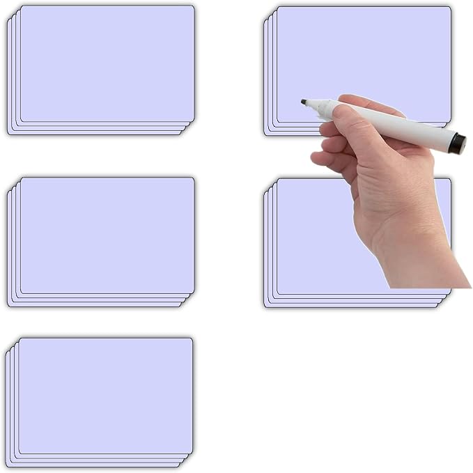Purple Magnetic Labels for Metallic Whiteboard, Sticky Dry Erase Magnets Fridge - Image 3