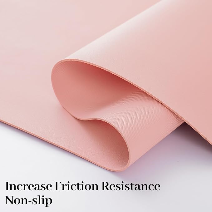 Leather Desk Pad Mat, PU Large Mouse Pad - Image 2