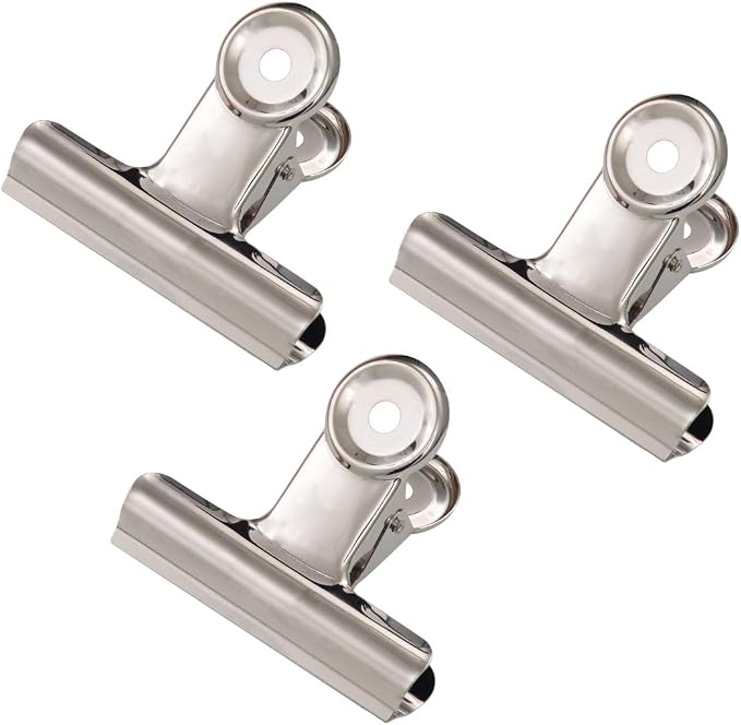 Coideal Silver Metal Hinge Clips by Coideal