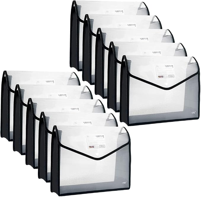 YoeeJob Plastic File Folders Legal Size Expandable Document Folder by YoeeJob